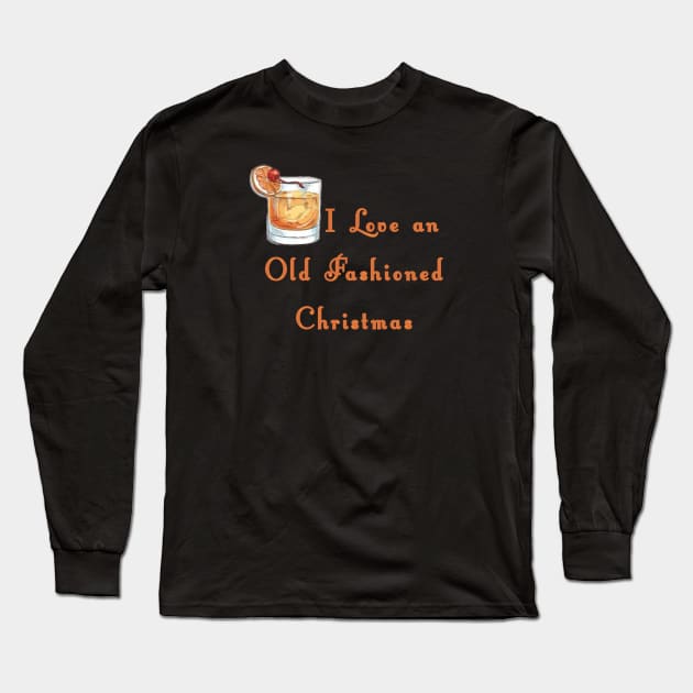 Old Fashioned Christmas Long Sleeve T-Shirt by ArtisticEnvironments